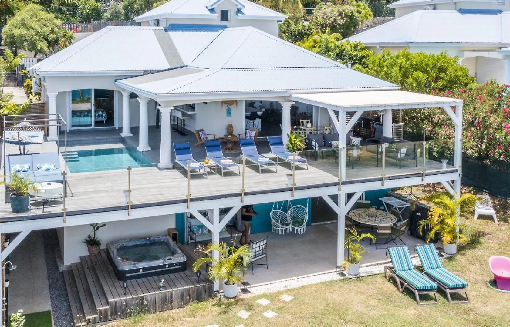 Villa D'Happy Bay - Panoramic View Of Caribbean And Sunsets